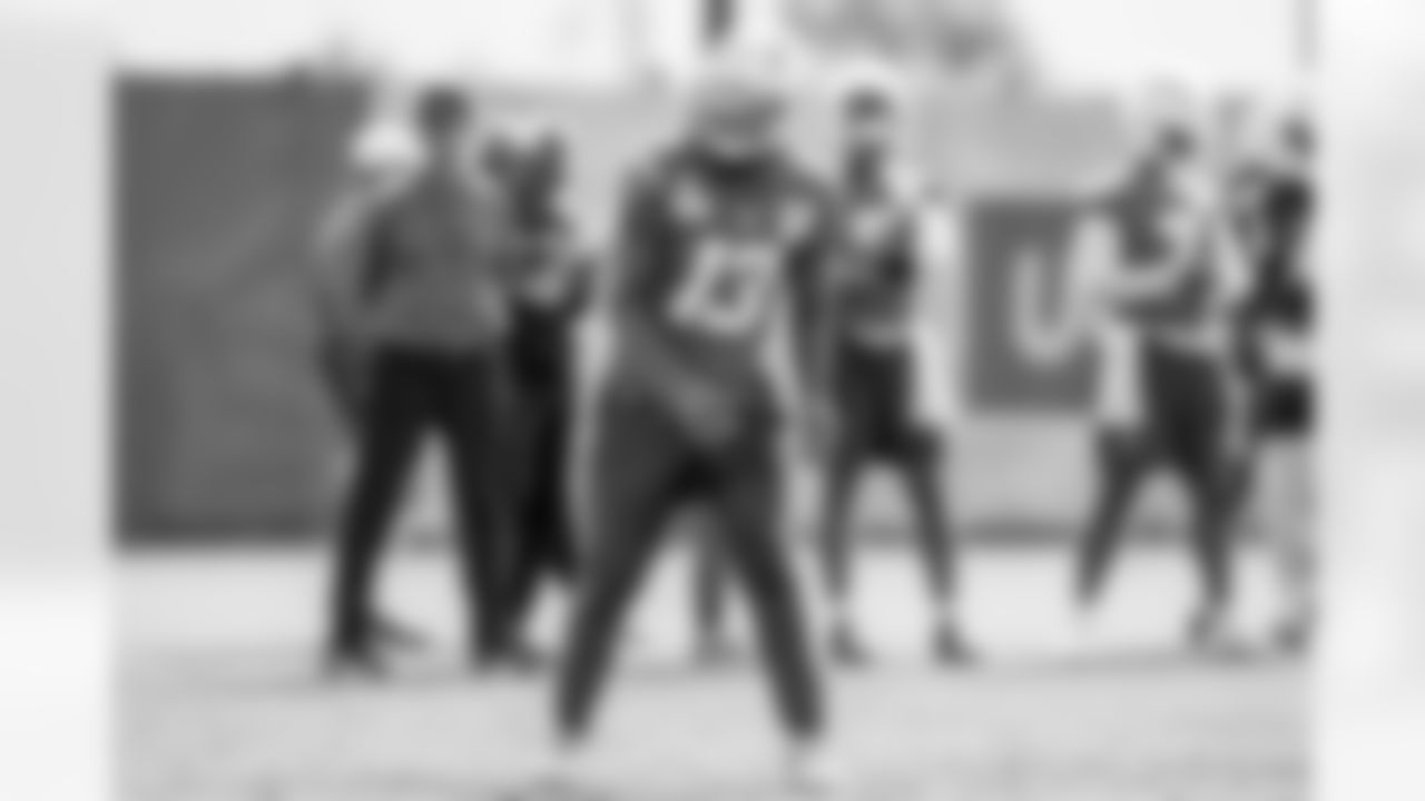 The Los Angeles Chargers practice on Thursday, November 6, 2025 at The Bolt in El Segundo, CA.