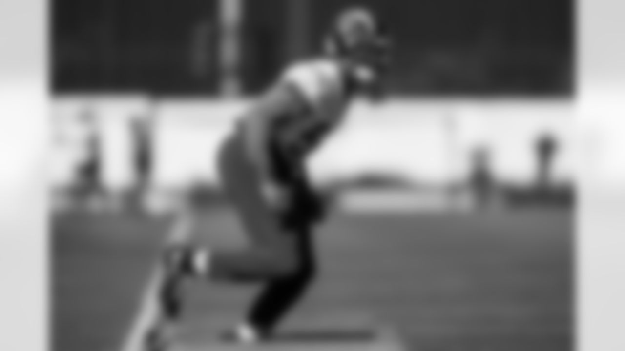 The Los Angeles Chargers practice on Friday, November 28, 2025 at The Bolt in El Segundo, CA.