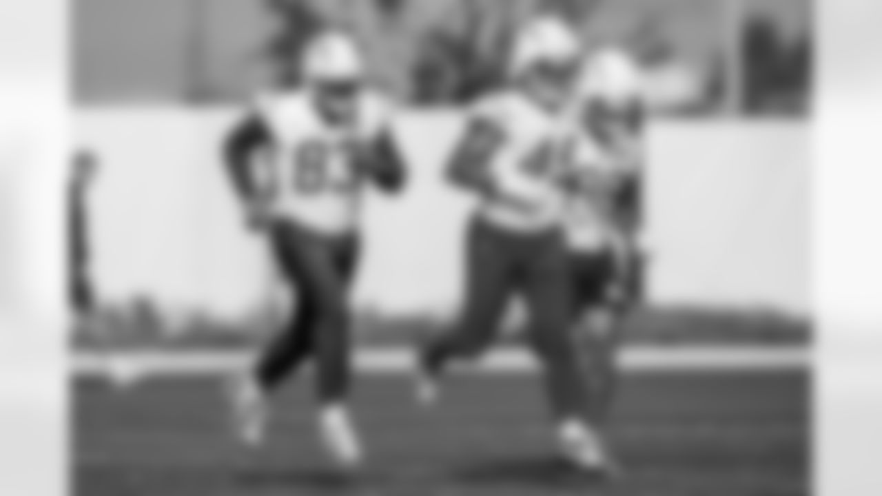 The Los Angeles Chargers practice on Wednesday, December 17, 2025 at The Bolt in El Segundo, CA.