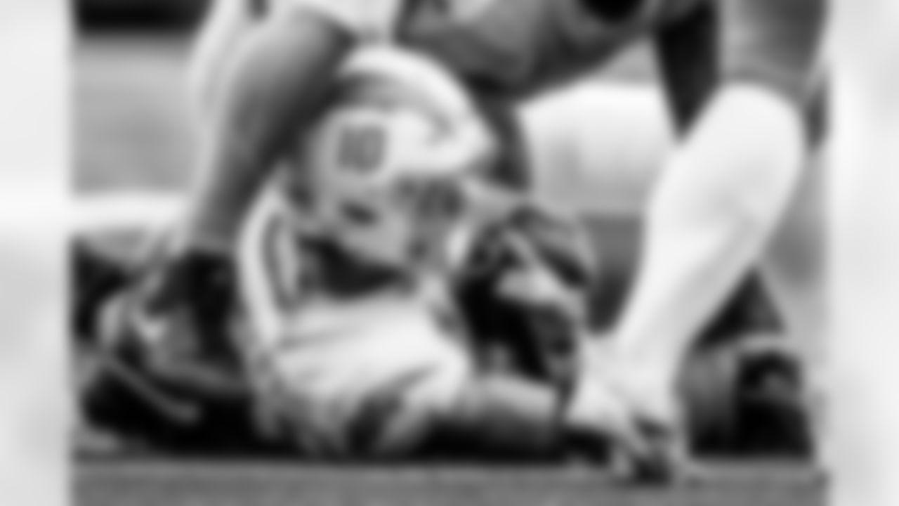 Take a look back at the Chargers Week 9 matchup with the Titans in monochrome.