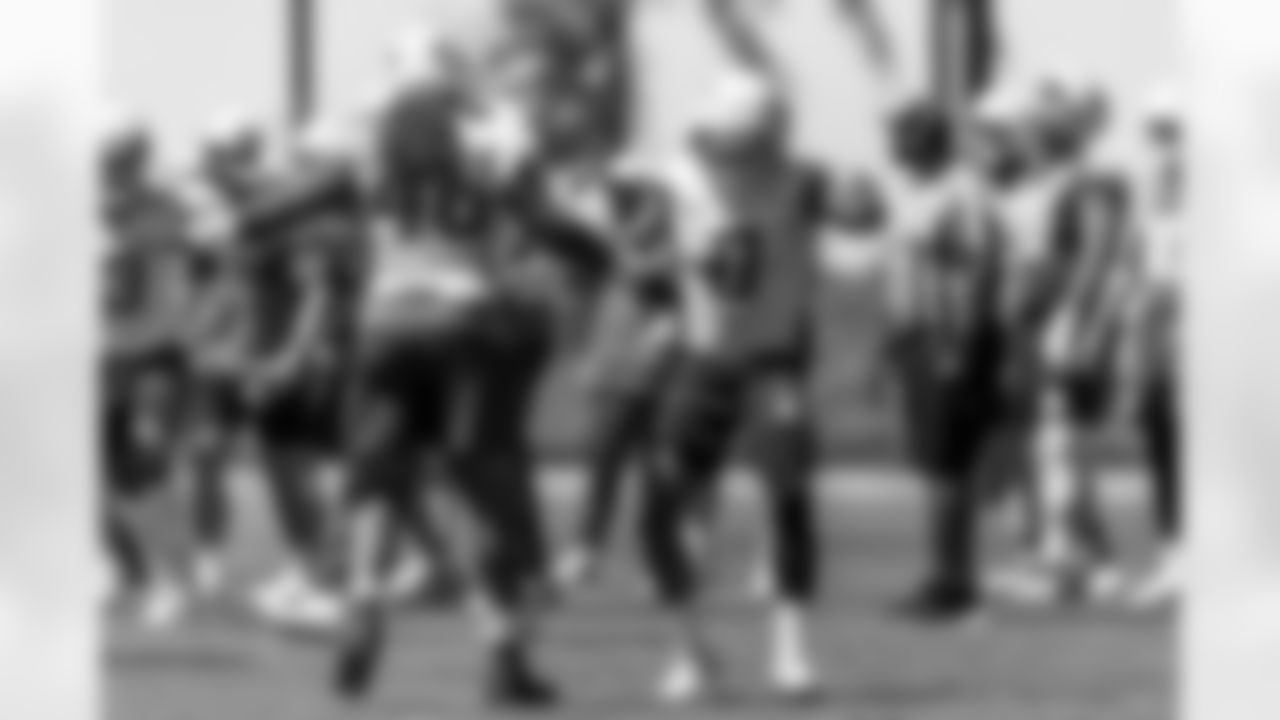 The Los Angeles Chargers practice on Monday, September 1, 2025 at The Bolt in El Segundo, CA.
