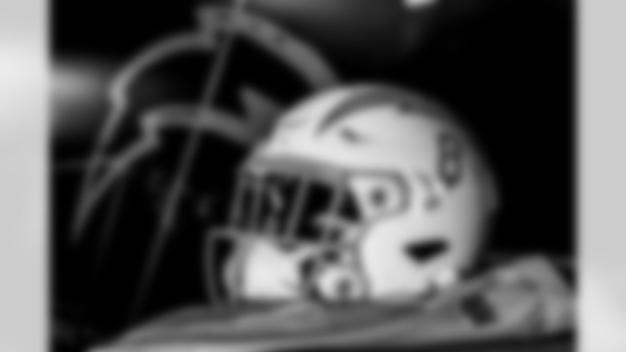Take a look back at the Chargers Week 5 matchup with the Commanders in monochrome!