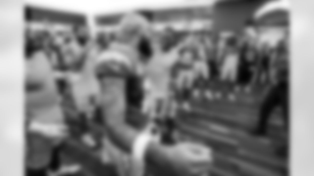 WR Keenan Allen (13) and S Derwin James Jr. (3)