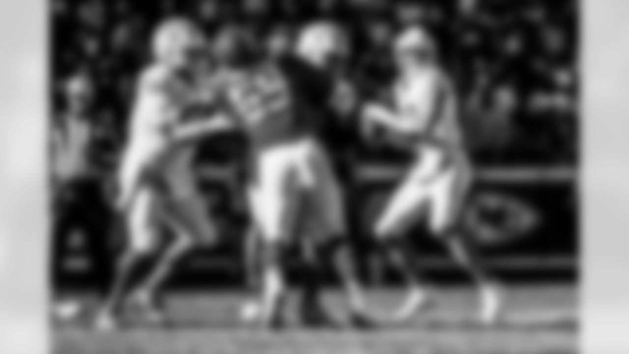 Take a look back at the Chargers Week 15 matchup with the Chiefs in monochrome.