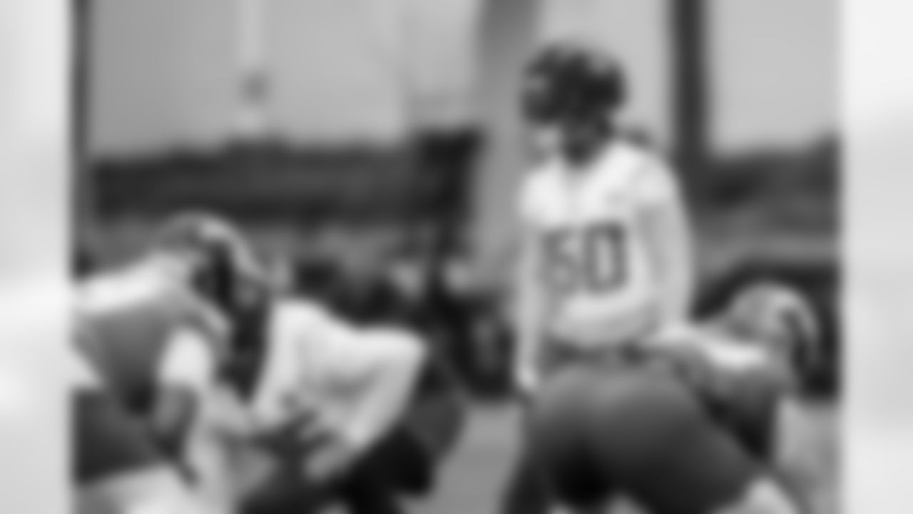 The Los Angeles Chargers practice on Tuesday, December 23, 2025 at The Bolt in El Segundo, CA.