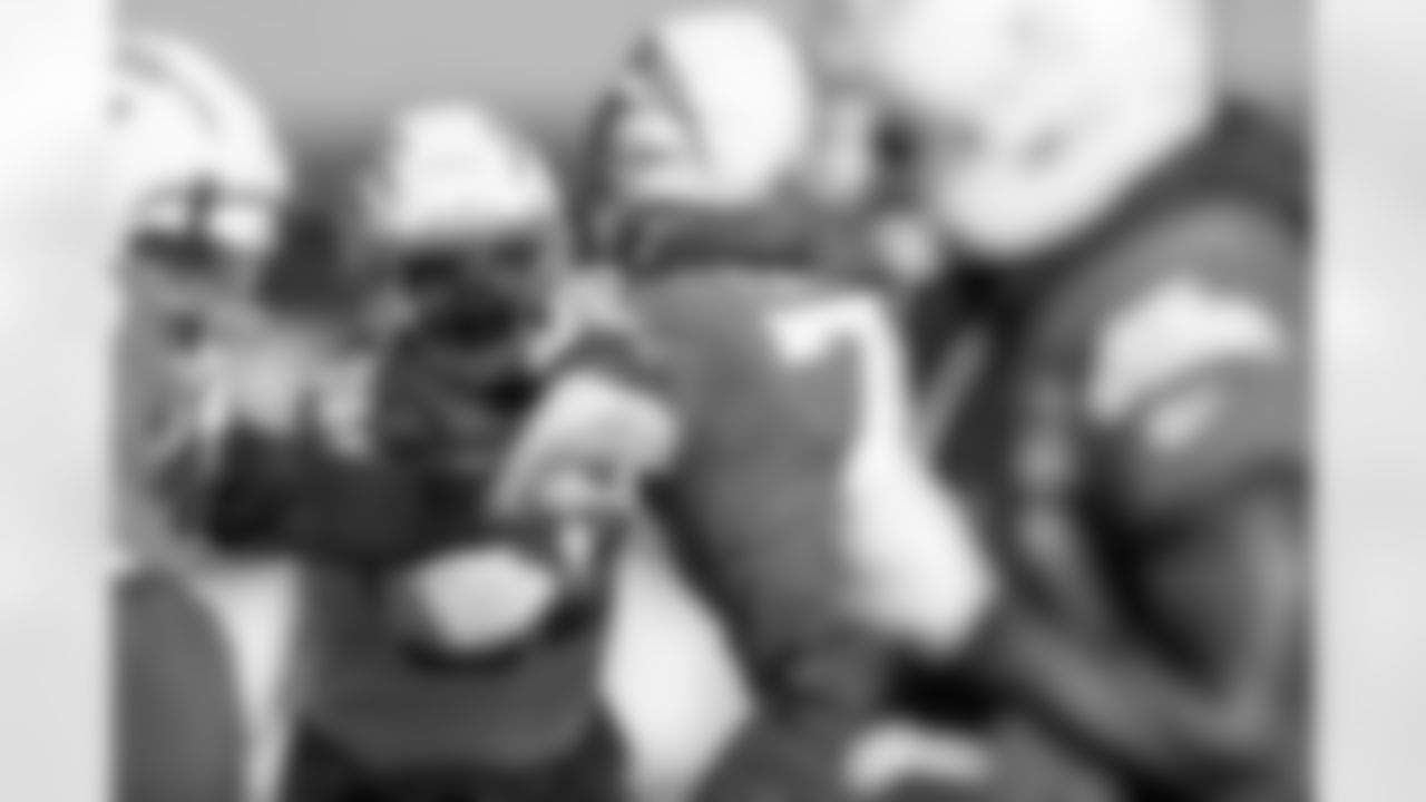 The Los Angeles Chargers practice on Thursday, December 4, 2025 at The Bolt in El Segundo, CA.