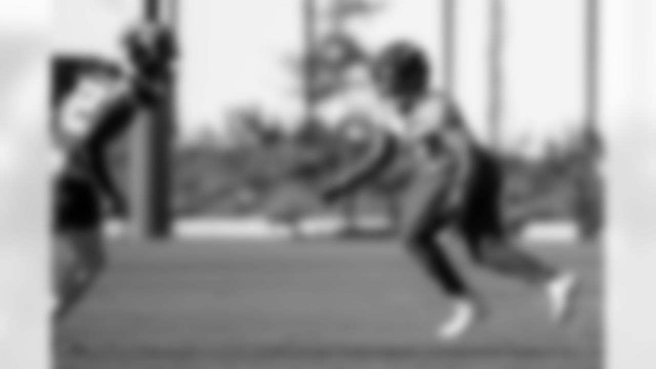 The Los Angeles Chargers practice on Friday, November 28, 2025 at The Bolt in El Segundo, CA.