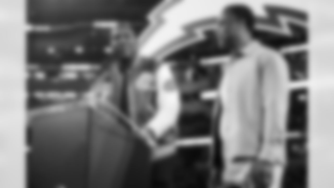 Chargers Legend Antonio Gates and Chargers Legend Rodney Harrison