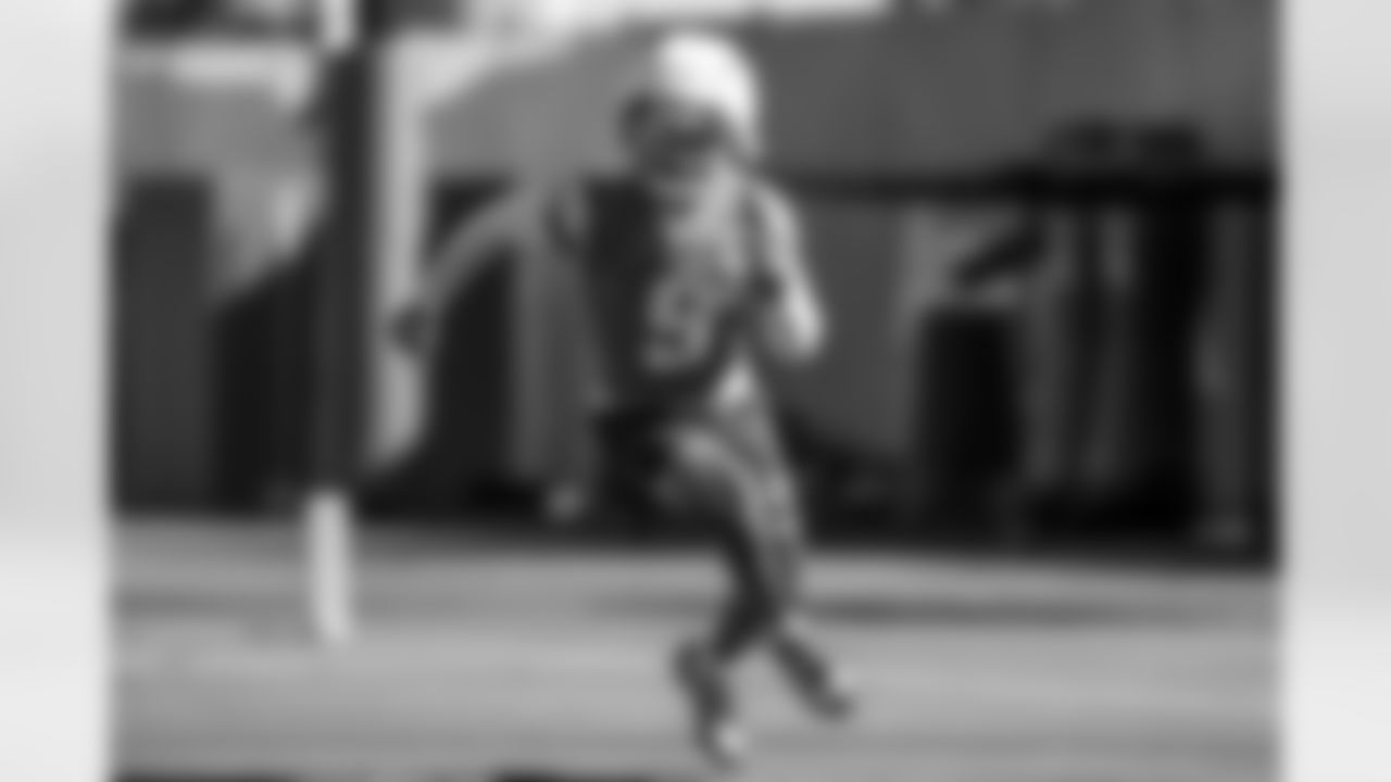 The Los Angeles Chargers practice on Friday, December 5, 2025 at The Bolt in El Segundo, CA.