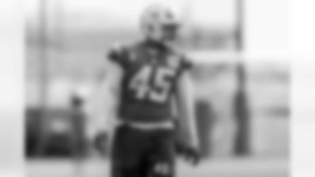 The Los Angeles Chargers practice at Training Camp on Tuesday, July 29, 2025 at The Bolt in El Segundo, CA.