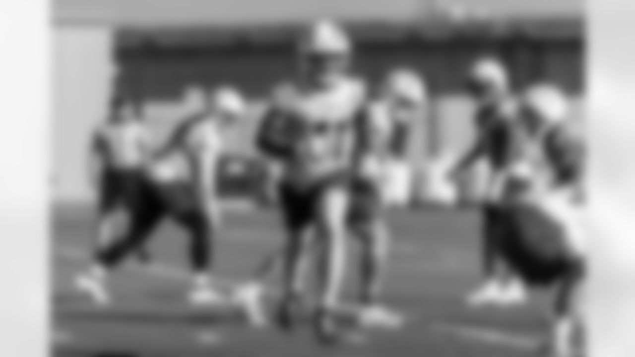 The Los Angeles Chargers practice on Thursday, January 2, 2025 at The Bolt in El Segundo, CA.
