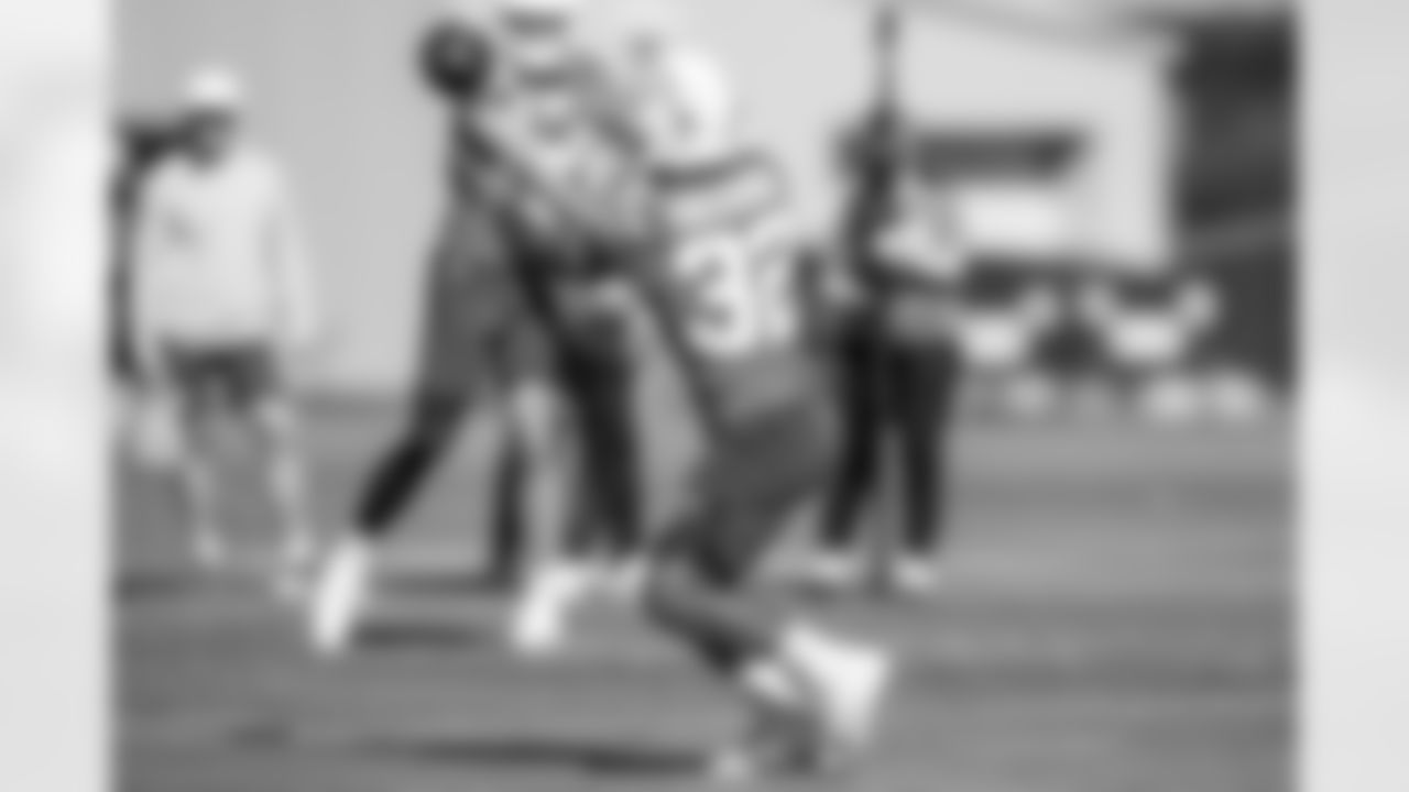 The Los Angeles Chargers practice on Friday, November 7, 2025 at The Bolt in El Segundo, CA.