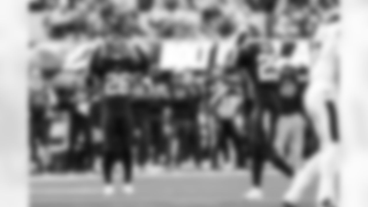 CB Donte Jackson (26) and CB Tarheeb Still (29)