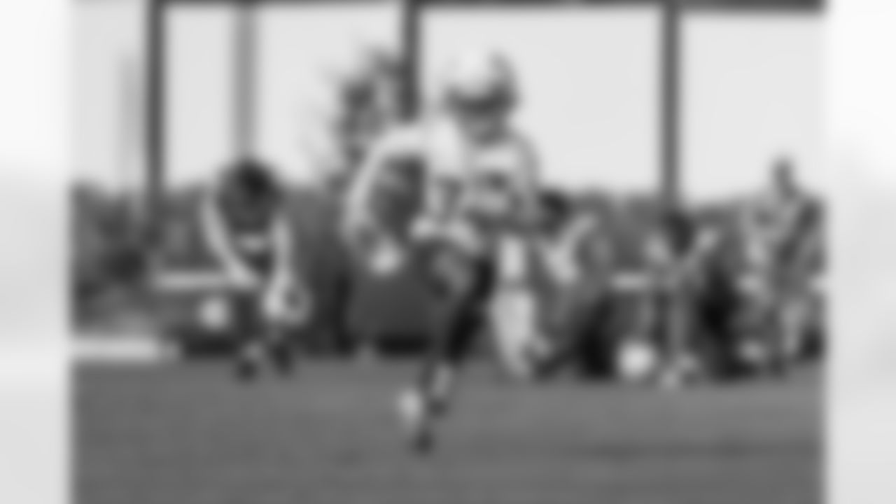 The Los Angeles Chargers practice on Thursday, December 18, 2025 at The Bolt in El Segundo, CA.