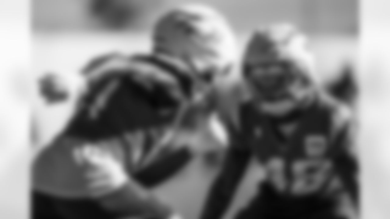 The Los Angeles Chargers practice at Training Camp on Wednesday, December 10, 2025 at The Bolt in El Segundo, CA.