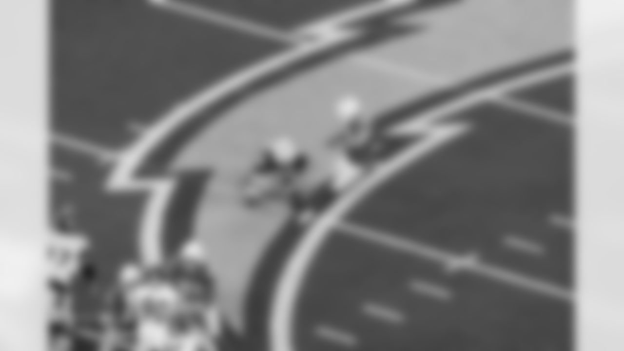 Chargers K Cameron Dicker (#11) in action during their Pro Bowl season