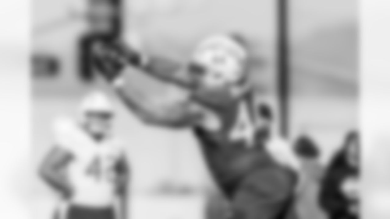 The Los Angeles Chargers practice on Thursday, January 8, 2026 at The Bolt in El Segundo, CA.