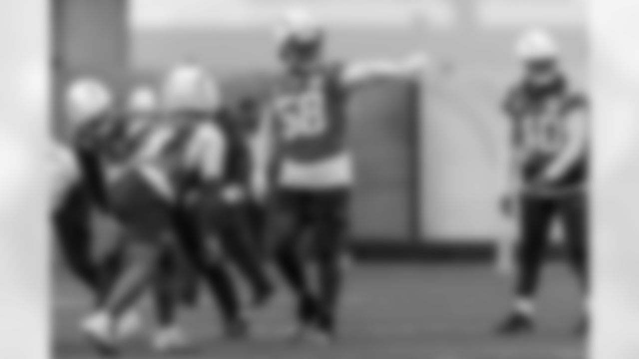 The Los Angeles Chargers practice on Wednesday, December 31, 2025 at The Bolt in El Segundo, CA.