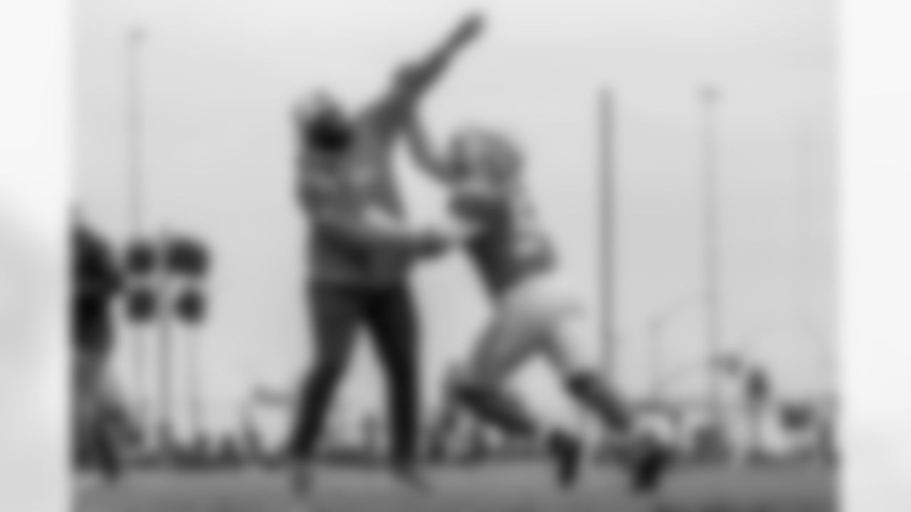 The Los Angeles Chargers practice on Wednesday, November 12, 2025 at The Bolt in El Segundo, CA.