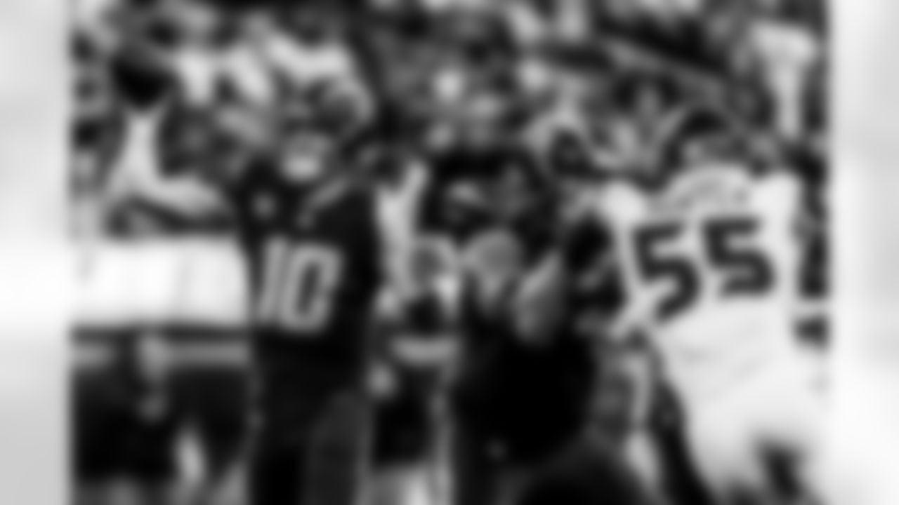 Take a look back at the Chargers Week 17 matchup with the Texans in monochrome.