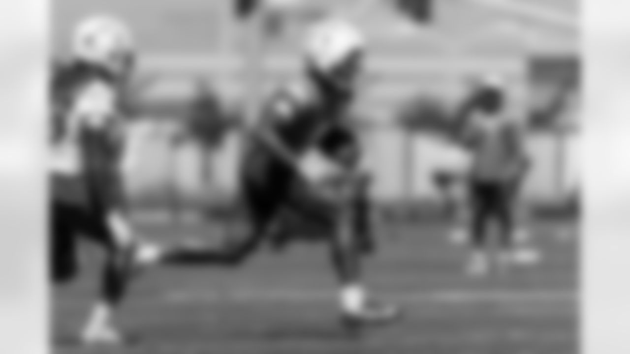 The Los Angeles Chargers practice on Monday, September 1, 2025 at The Bolt in El Segundo, CA.