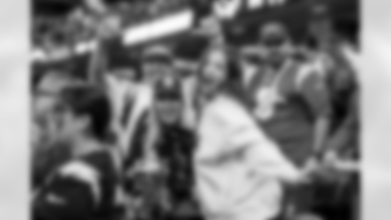 Check out some of the best photos of the Bolt Fam getting together at SoFi Stadium as the Chargers take on the Houston Texans in Week 17!