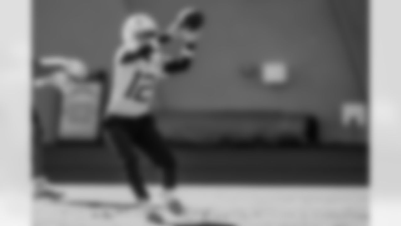 The Los Angeles Chargers practice on Wednesday, January 7, 2026 at The Bolt in El Segundo, CA.