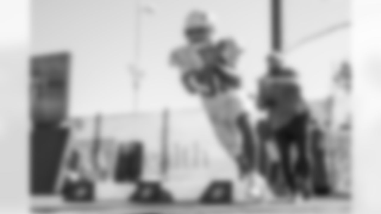 The Los Angeles Chargers practice on Tuesday, October 28, 2025 at The Bolt in El Segundo, CA.