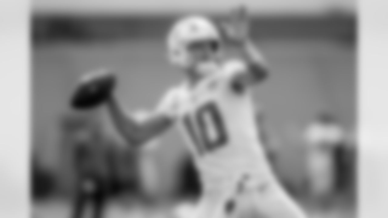 The Los Angeles Chargers hold Mandatory Mini-Camp on Wednesday, June 11, 2025 at The Bolt in El Segundo, CA.