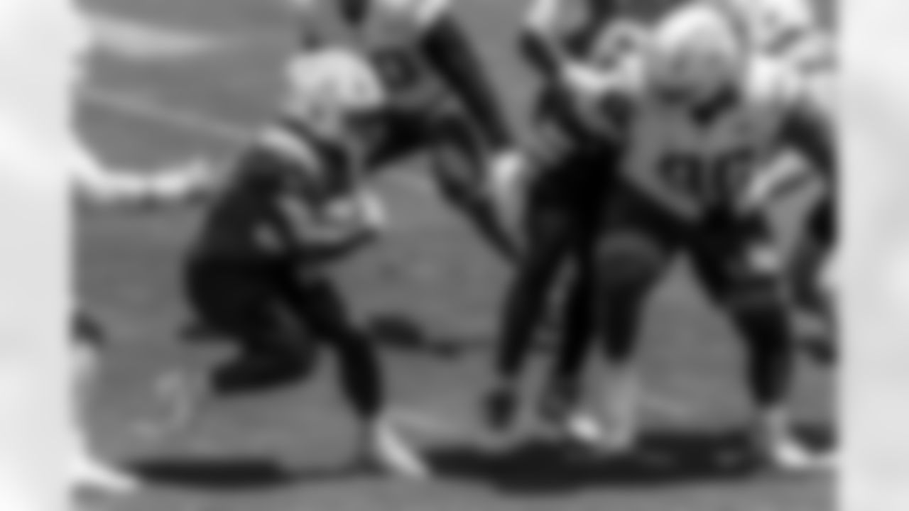 The Los Angeles Chargers practice at Training Camp on Monday, August 4, 2025 at The Bolt in El Segundo, CA.