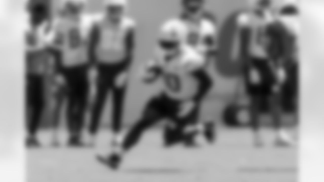 The Los Angeles Chargers practice at Training Camp on Tuesday, July 29, 2025 at The Bolt in El Segundo, CA.