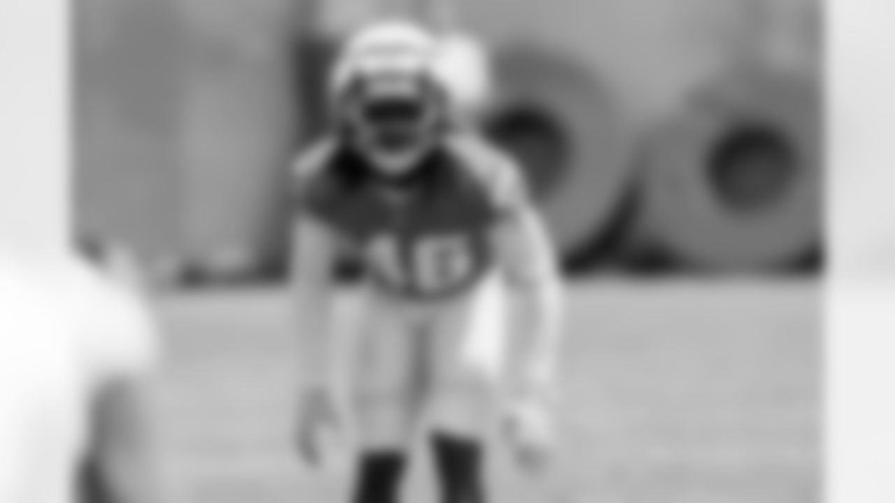 The Los Angeles Chargers hold Rookie Mini-Camp on Saturday, May 11, 2024 at Hoag Performance Center in Costa Mesa, CA.