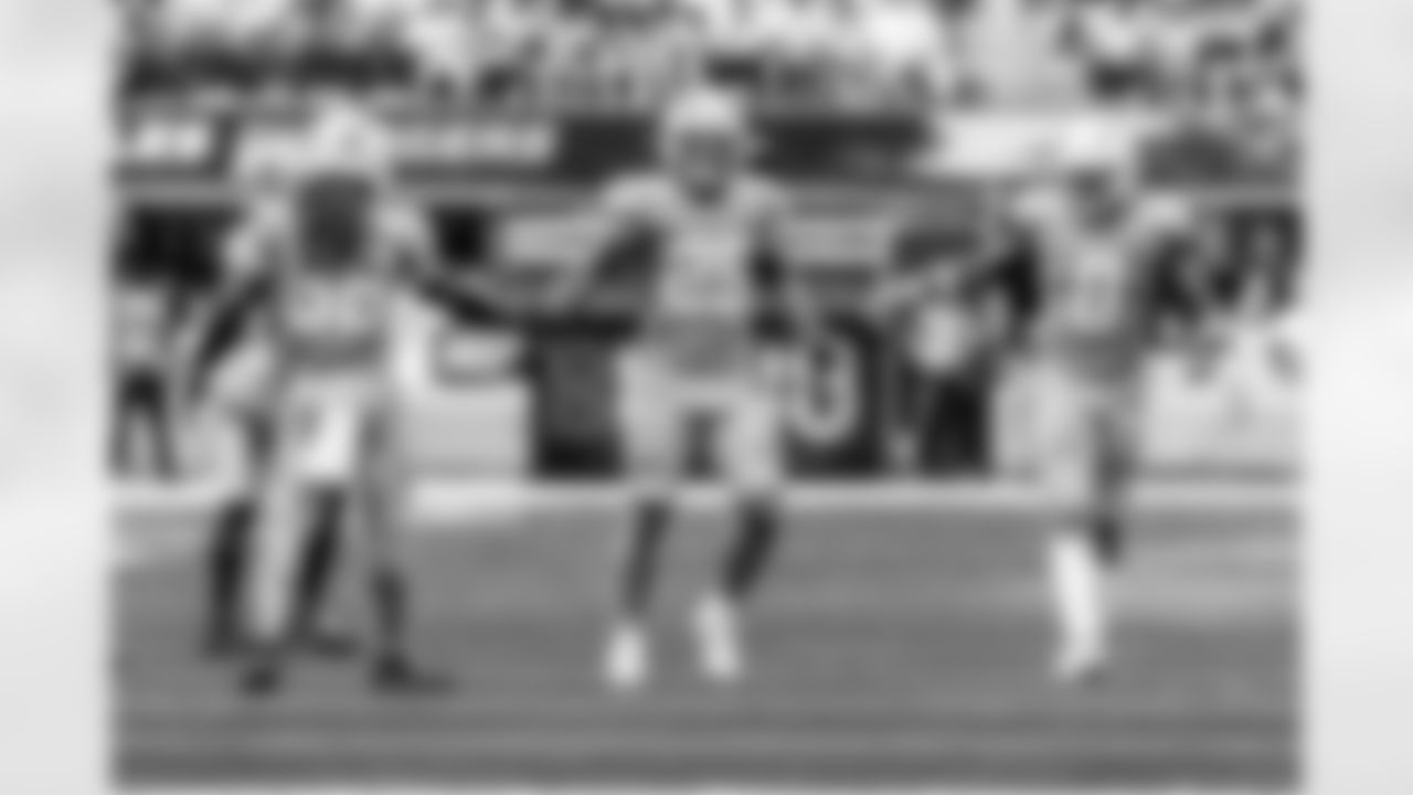 The Los Angeles Chargers play the Las Vegas Raiders on Sunday, September 8, 2024 at SoFi Stadium in Inglewood, CA.
[FINAL SCORE: LAC 22 - LV 10]