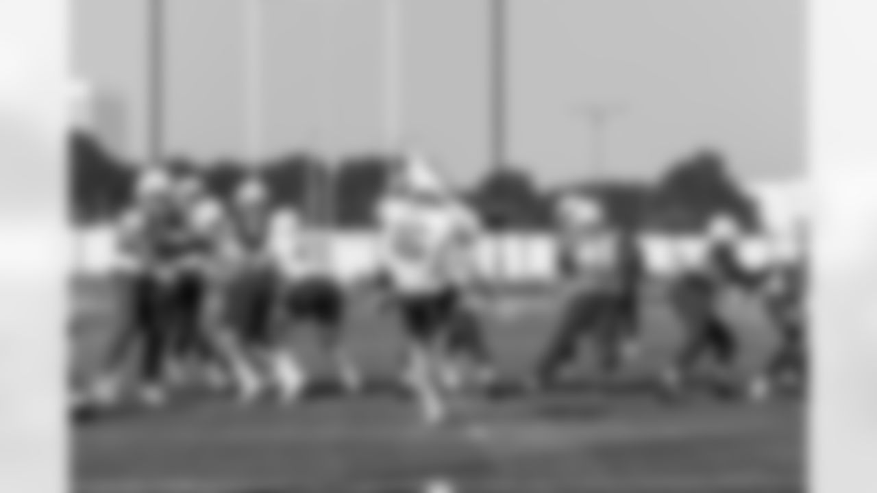 The Los Angeles Chargers practice on Wednesday, December 17, 2025 at The Bolt in El Segundo, CA.