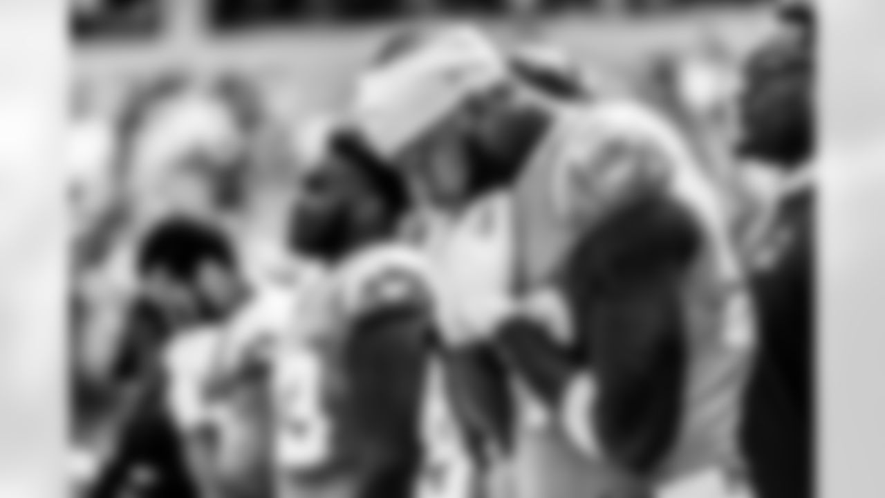 Take a look back at the Chargers Week 5 matchup with the Commanders in monochrome!