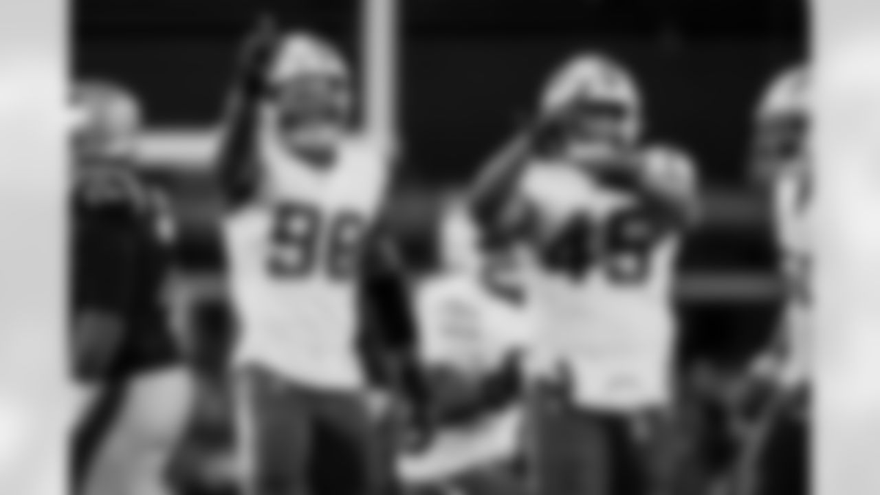 Take a look at the best photos of Chargers 2026 free agent Odafe Oweh