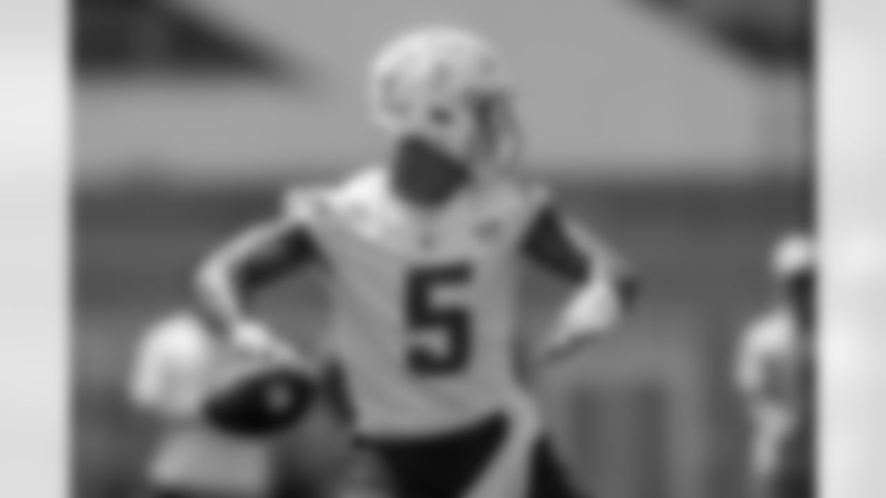 The Los Angeles Chargers practice at Training Camp on Thursday, August 21, 2025 at The Bolt in El Segundo, CA.