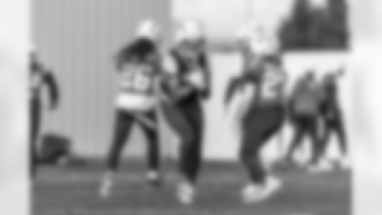 The Los Angeles Chargers practice on Thursday, January 1, 2026 at The Bolt in El Segundo, CA.