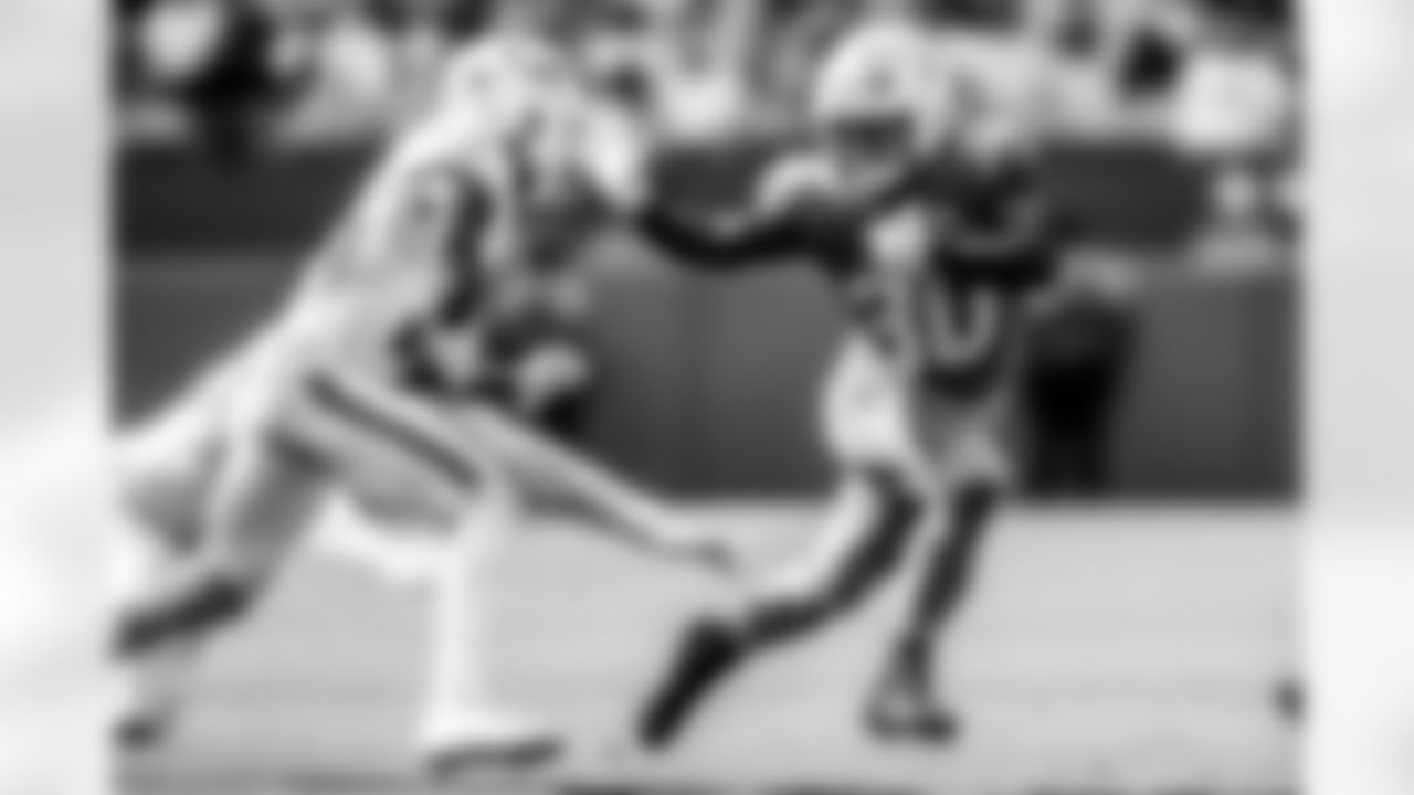 Take a look back at the Chargers Week 6 matchup with the Dolphins in monochrome!
