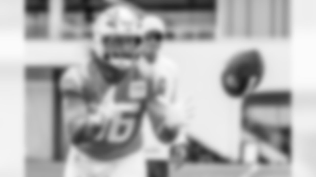 The Los Angeles Chargers hold Mandatory Mini-Camp on Wednesday, June 11, 2025 at The Bolt in El Segundo, CA.
