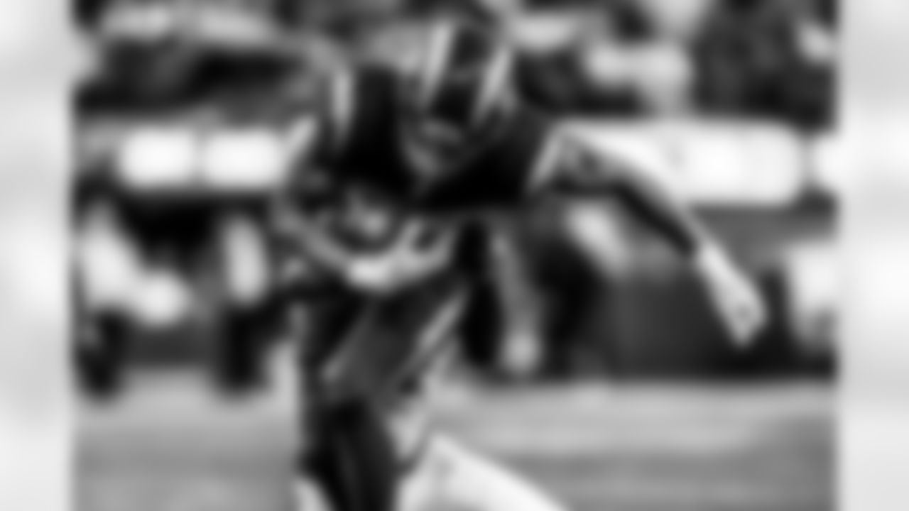 Take a look back at the Chargers Week 17 matchup with the Texans in monochrome.