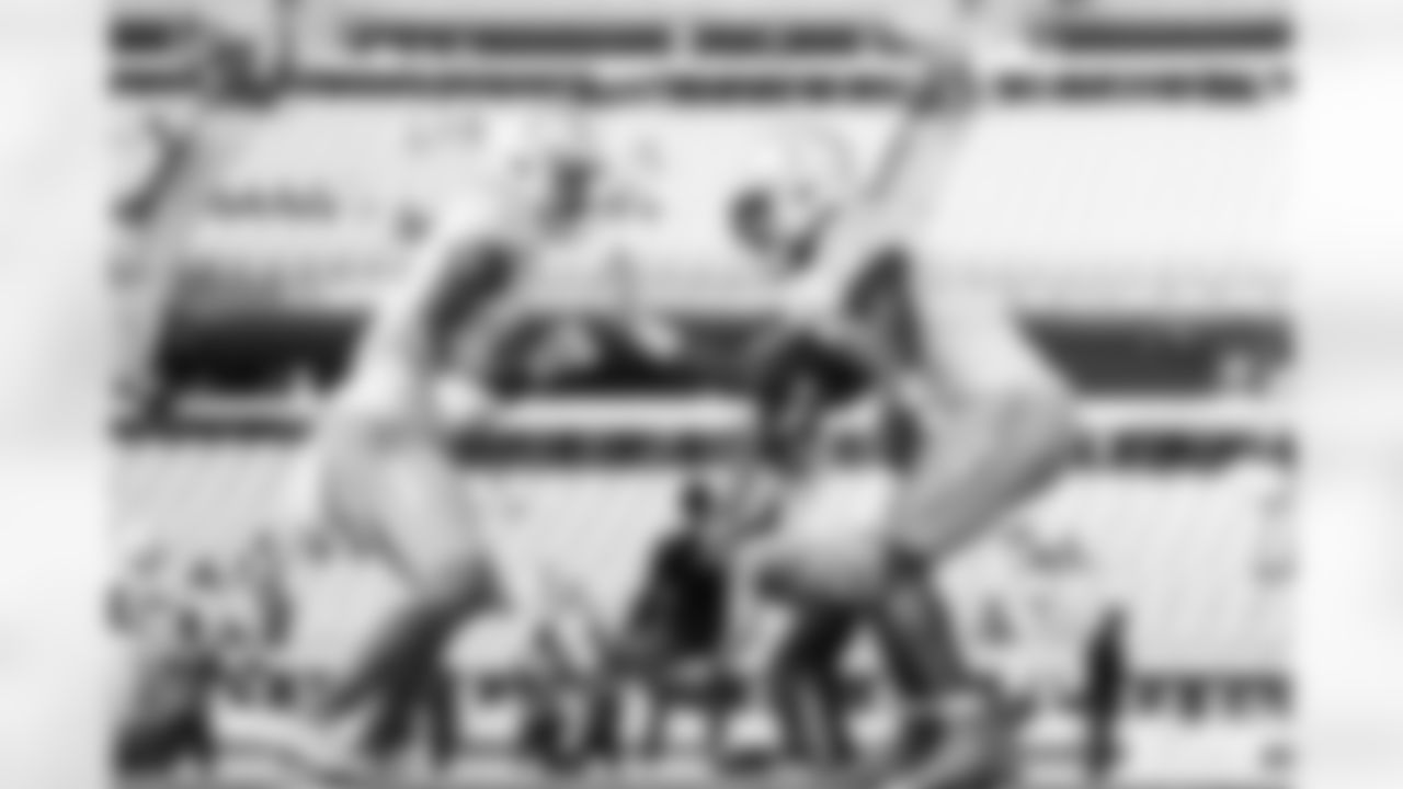 WR Tre Harris (9) and S Derwin James Jr. (3)