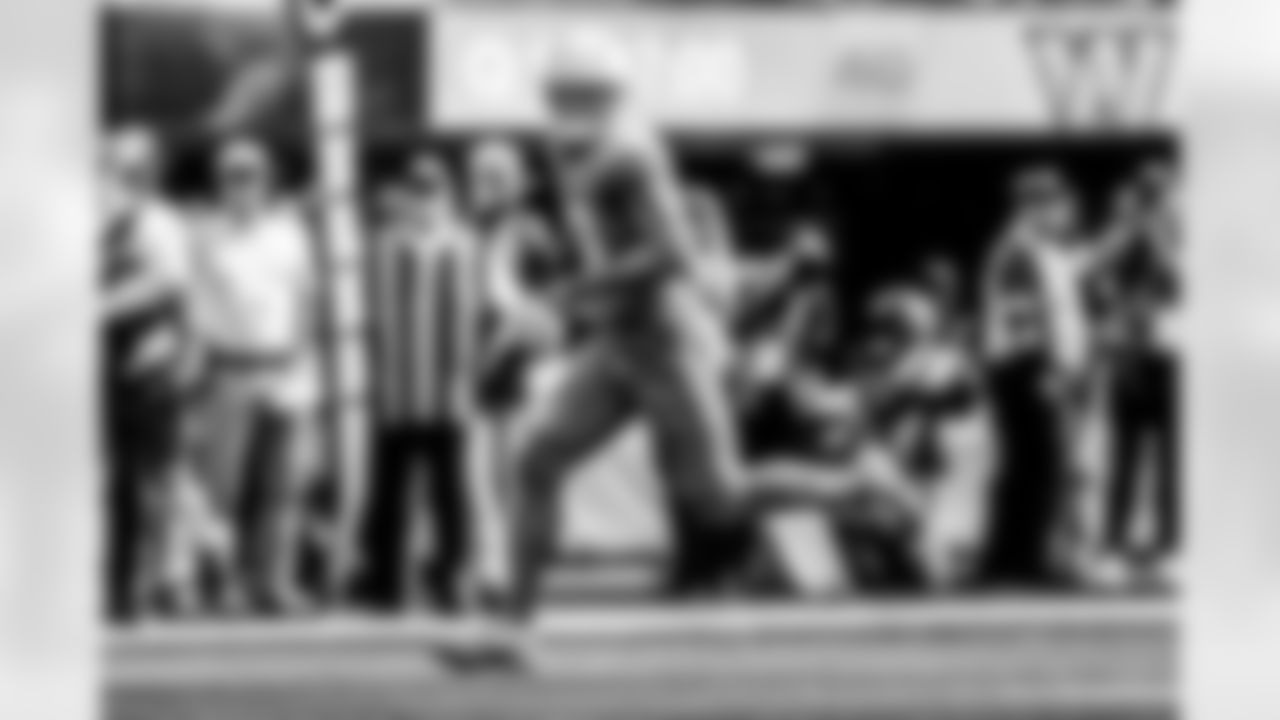 Take a look back at the Chargers Week 5 matchup with the Commanders in monochrome!