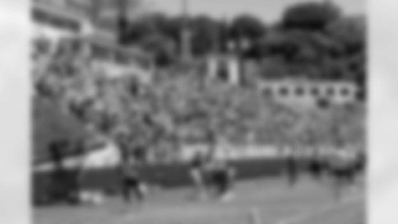 The Los Angeles Chargers practice at Training Camp on Wednesday, July 23, 2025 at Torero Stadium in San Diego, CA.