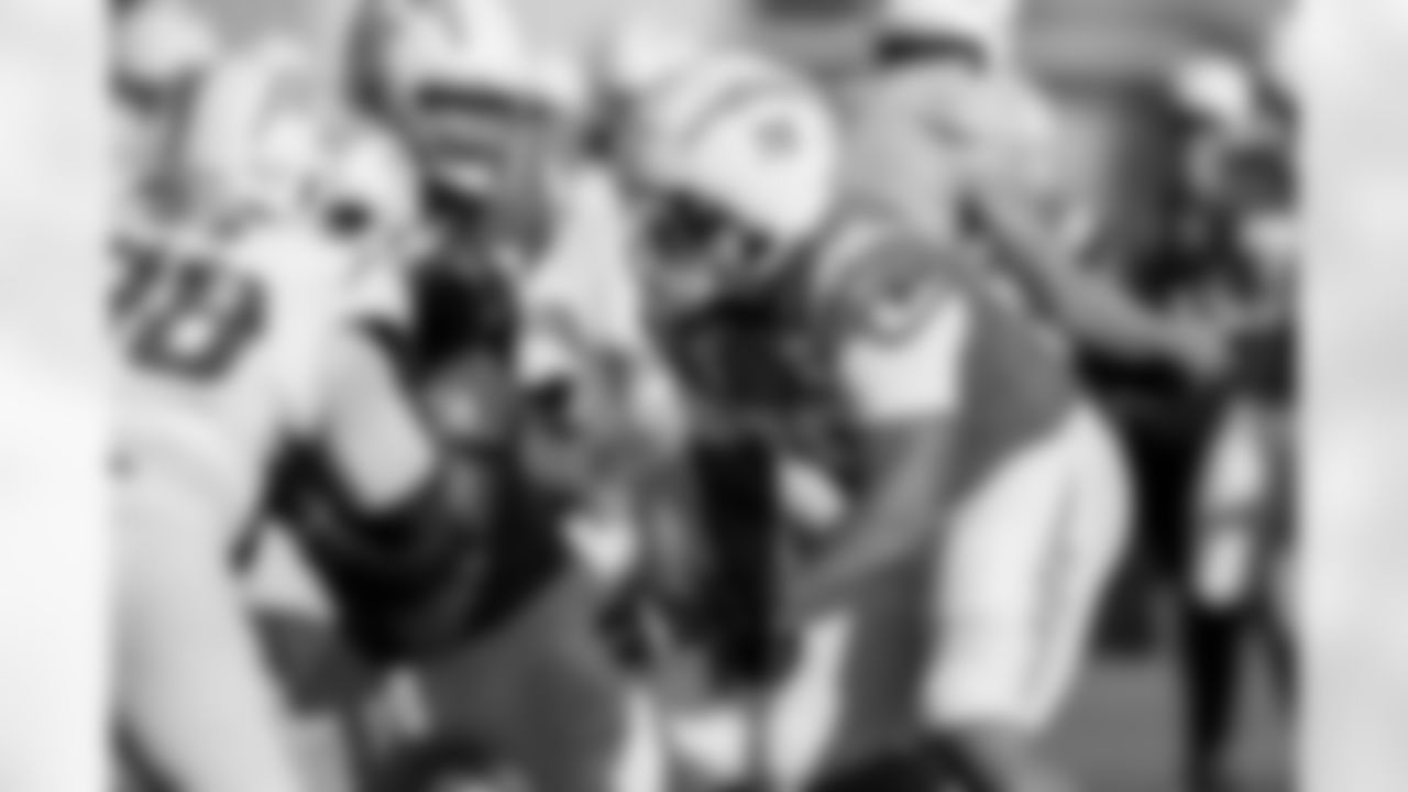 The Los Angeles Chargers practice at Training Camp on Tuesday, August 5, 2025 at The Bolt in El Segundo, CA.