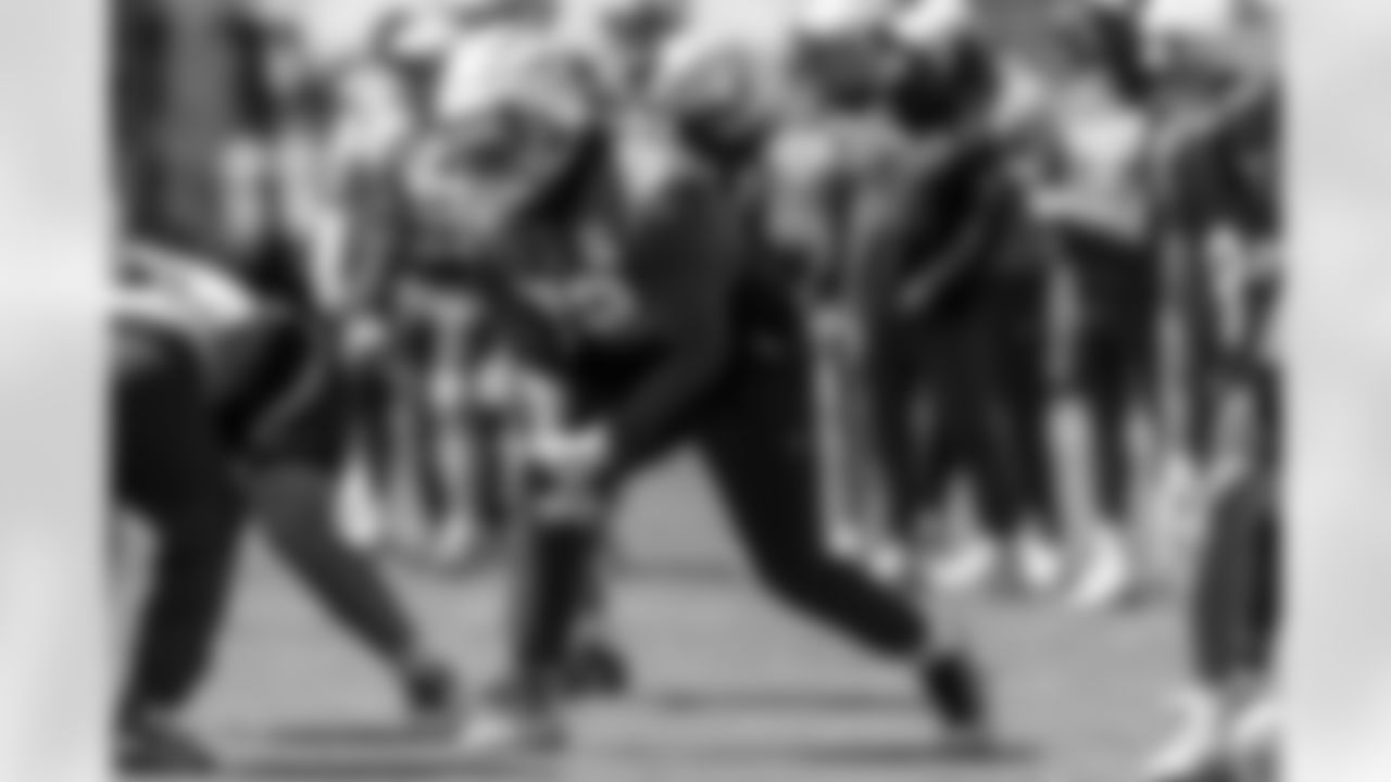 The Los Angeles Chargers practice on Monday, September 1, 2025 at The Bolt in El Segundo, CA.