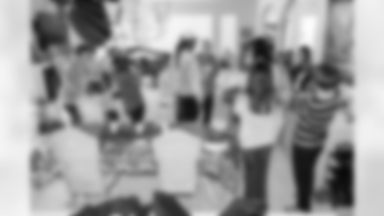 The Los Angeles Chargers surprise their 2025 Fan of the Year on Tuesday, October 28, 2025 in San Diego, CA.