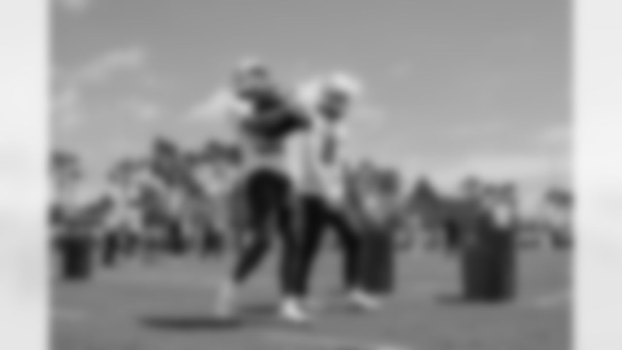 The Los Angeles Chargers hold OTA's on Monday, May 20, 2024 at Hoag Performance Center in Costa Mesa, CA.