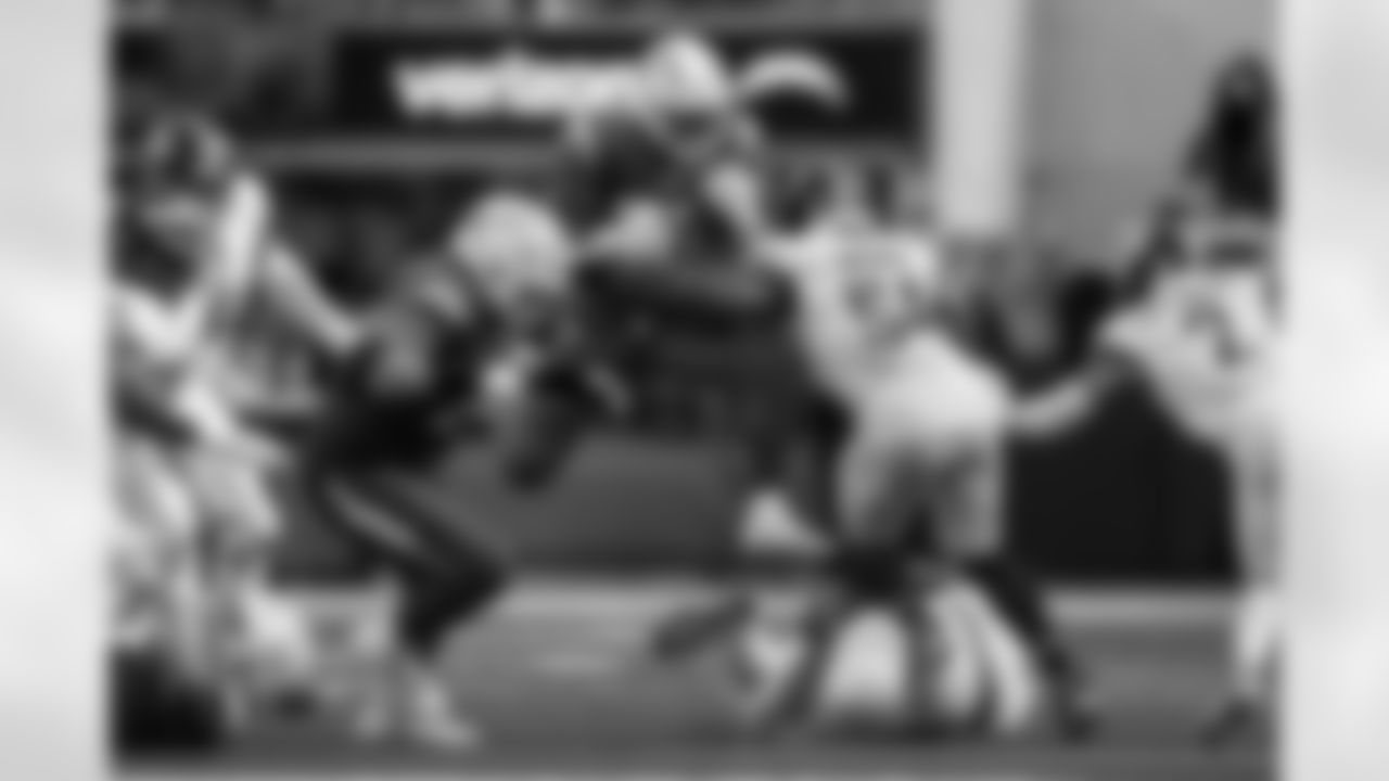 Take a look at the best photos of Chargers 2026 free agent Hassan Haskins