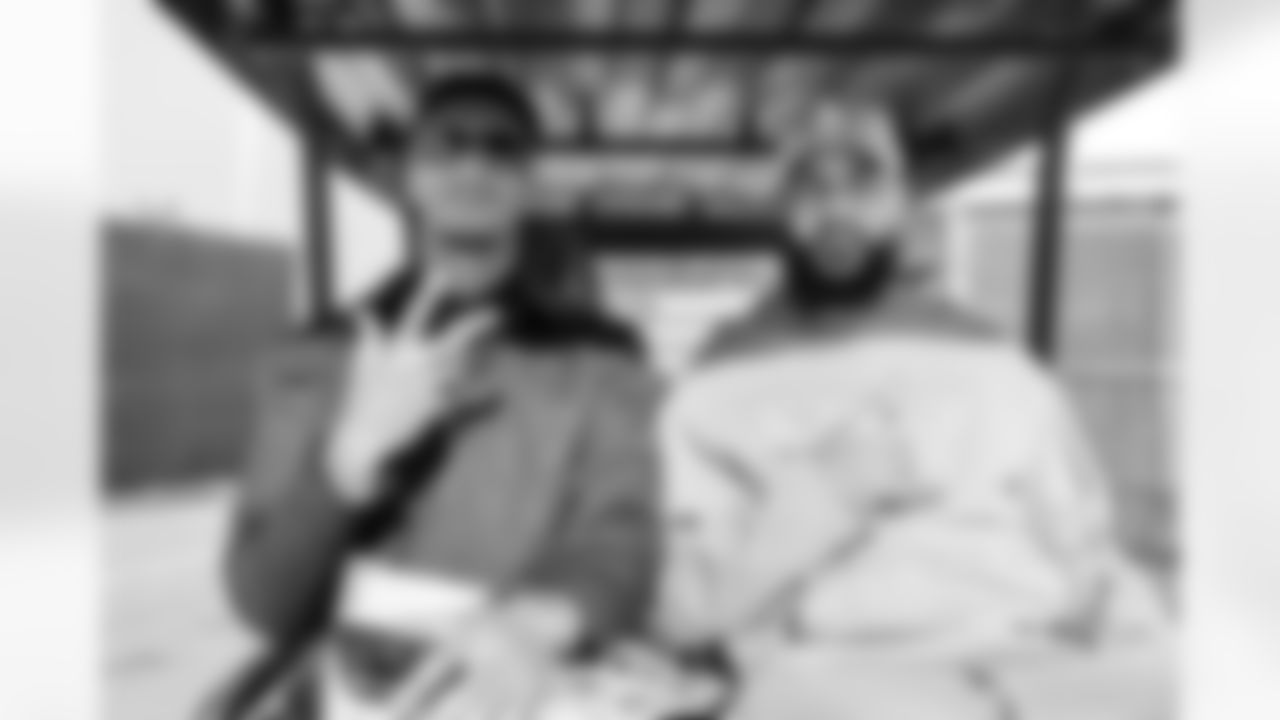 CB Benjamin St-Juste (24) and WR Keenan Allen (13)